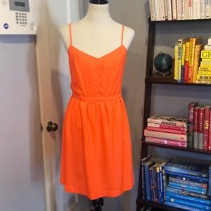 Neon JCrew Summer Dress